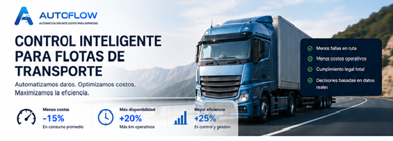 AutoFlow.ar — Control inteligente para flotas de transporte